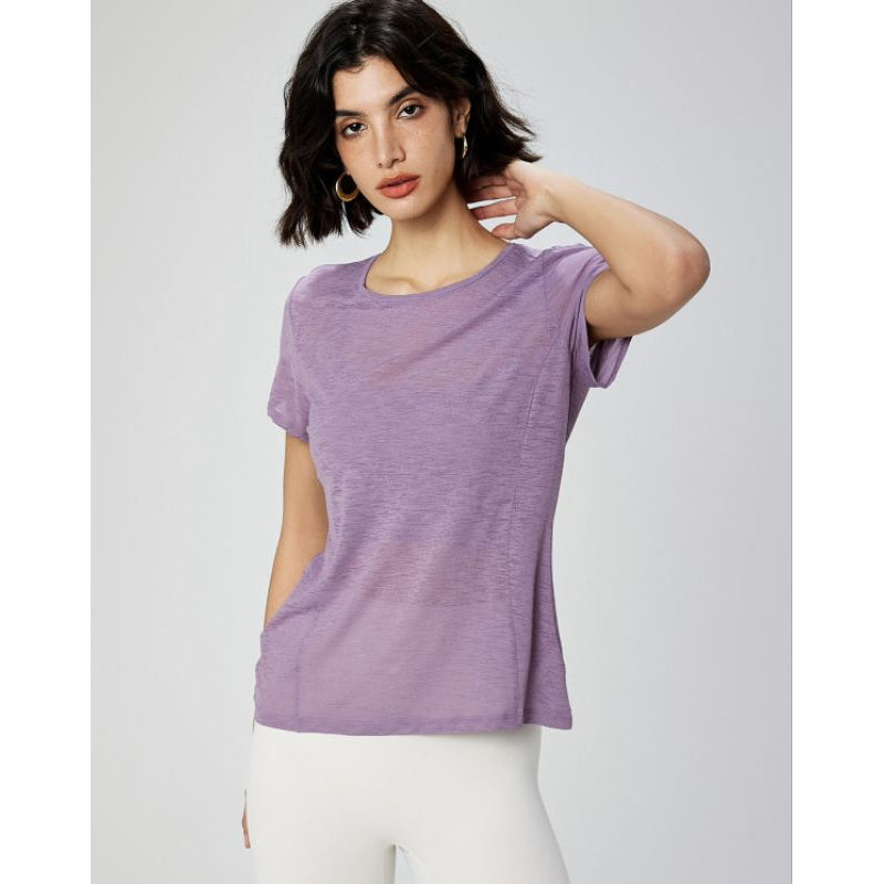 Pekanbaru JevyActive - WM008SS - Hani Top - Baju Olahraga Wanita - Baju Lengan Pendek