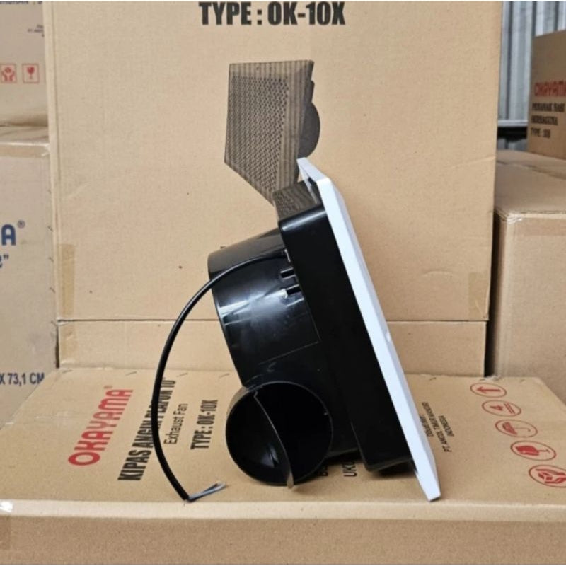 Pekanbaru Exhaust Fan Plafon Okayama 10 Inch Ok-10X / Kipas Angin Plafon Okayama 10" Murah