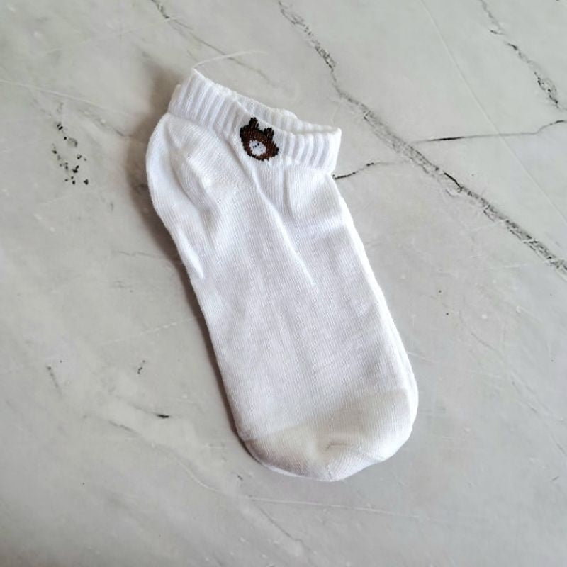 Kaos Kaki Wanita Motif Bear Tebal Terpopuler Kaus Kaki Pendek Lucu