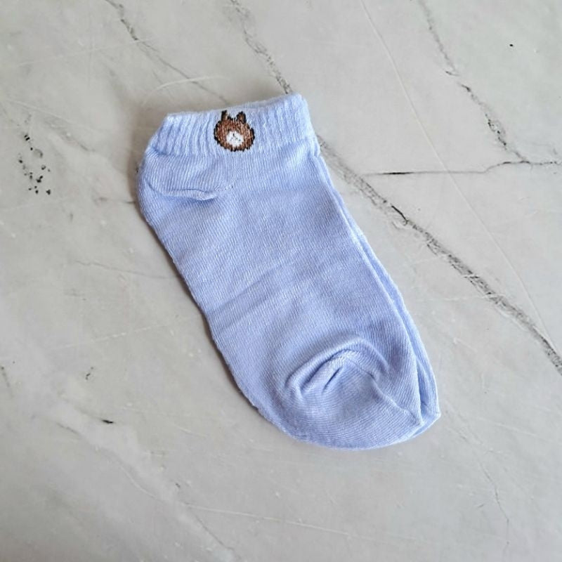 Kaos Kaki Wanita Motif Bear Tebal Terpopuler Kaus Kaki Pendek Lucu