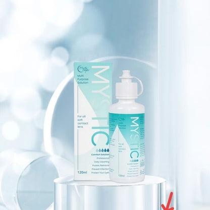 Pekanbaru (60Ml/120Ml) Cairan Softlens Mystieyes /Dinkes/Air Softlens/ Tetesan Softlens