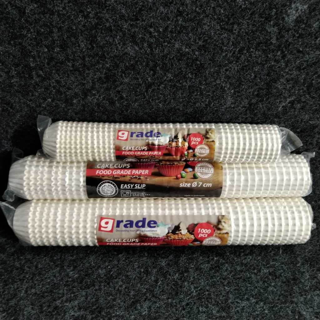 Pekanbaru Grade Cake Cups / Alas Cupcake Polos Per Pack