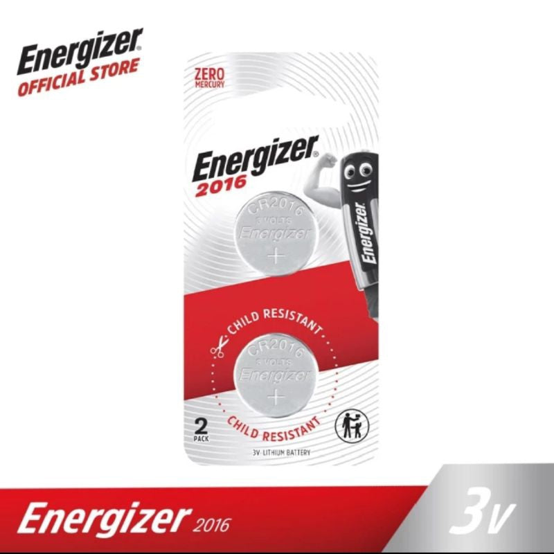 Pekanbaru Baterai Energizer Cr2016 Bs2 Cmos Cr 2016