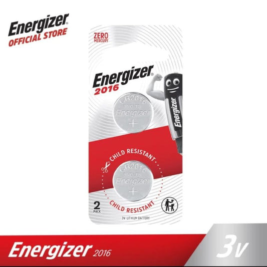 Pekanbaru Baterai Energizer Cr2016 Bs2 Cmos Cr 2016