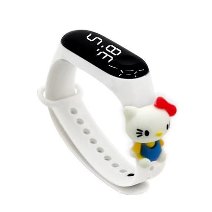 Pekanbaru Jam Tangan Anak Karakter Led Motif Kartun Gelang Anak Perempuan Laki Laki