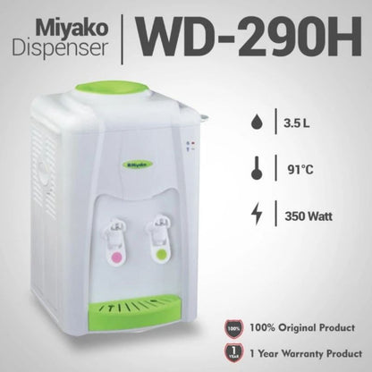 Pekanbaru Dispenser Miyako Wd-290Phc Hot And Cool / Wd 290 Phc / Wd 290Phc