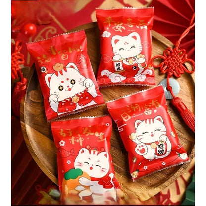 Pekanbaru Plastik Cookies / Nastar Imlek / Cny Non-Seal Ukuran Besar Per Pack