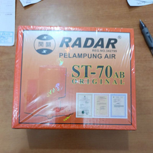 Pekanbaru Radar / Pelampung Air Otomatis St-70 Al Original Kotak Biru Atau Merah