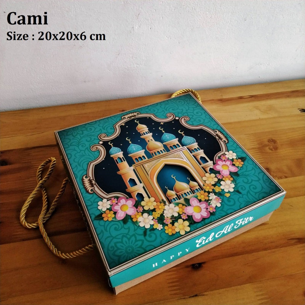 Pekanbaru Kotak Hampers / Kue Idul Fitri / Lebaran Sheela Handle Tali