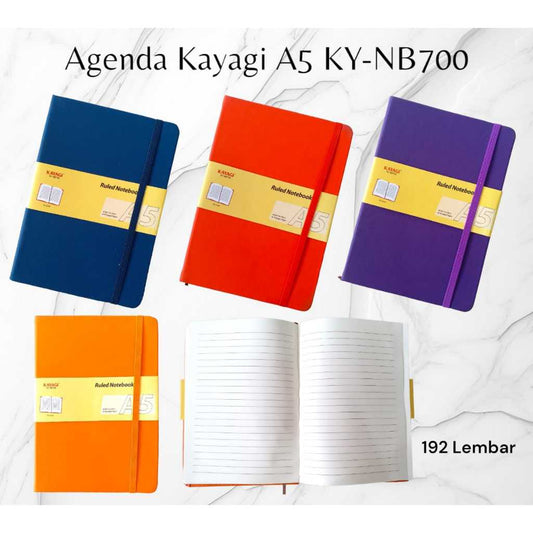 Pekanbaru Agenda Kayagi 192 Lembar Cover Tebal/Buku Agenda Cacatan Tebal