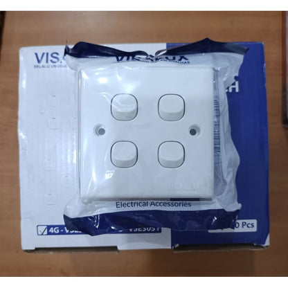 Pekanbaru Visalux - Saklar Visalux E Series Ob / Switch Lampu / Stop Kontak