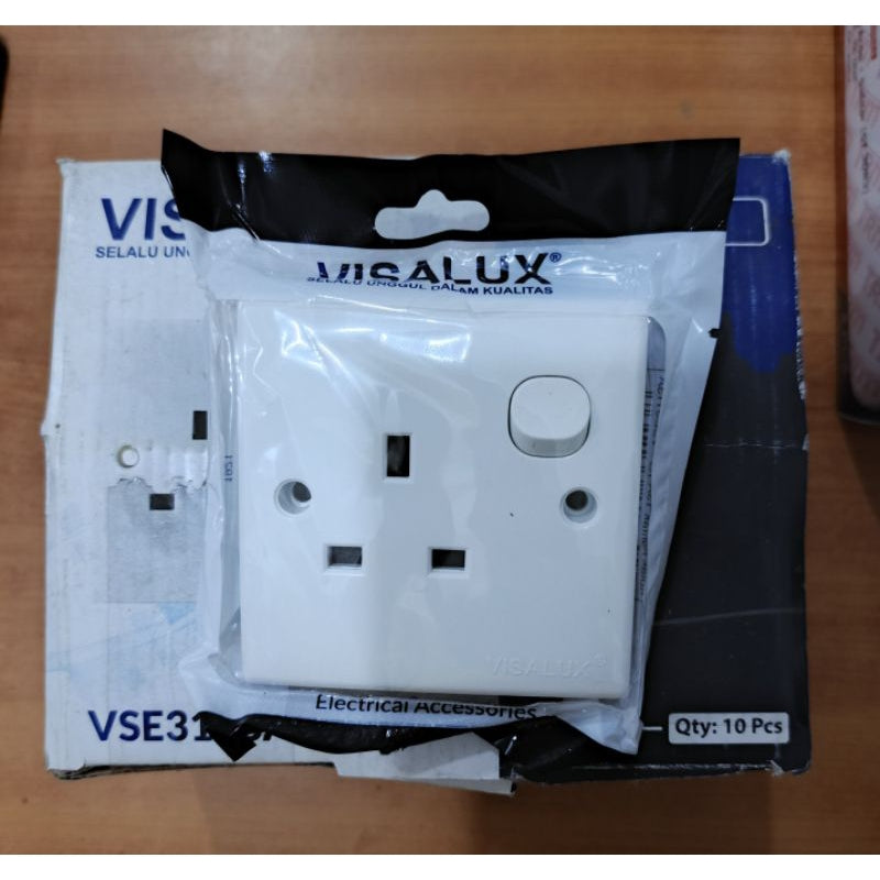 Pekanbaru Visalux - Saklar Visalux E Series Ob / Switch Lampu / Stop Kontak