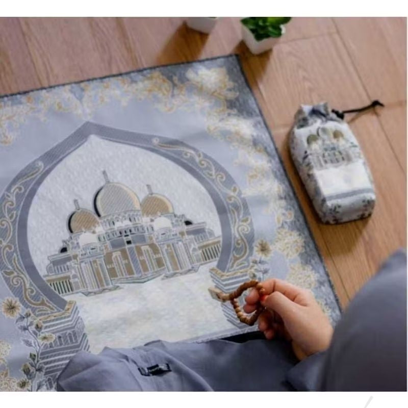 Pekanbaru Sajadah Travel Sejadah Traveling Pouch Souvenir Haji Umroh Sajadah Jumbo