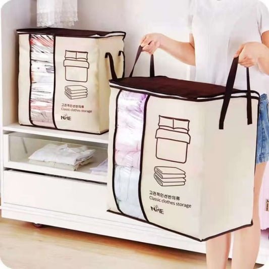 Pekanbaru Bamboo Storage Box Lemari Tempat Penyimpanan Baju Organizer Box