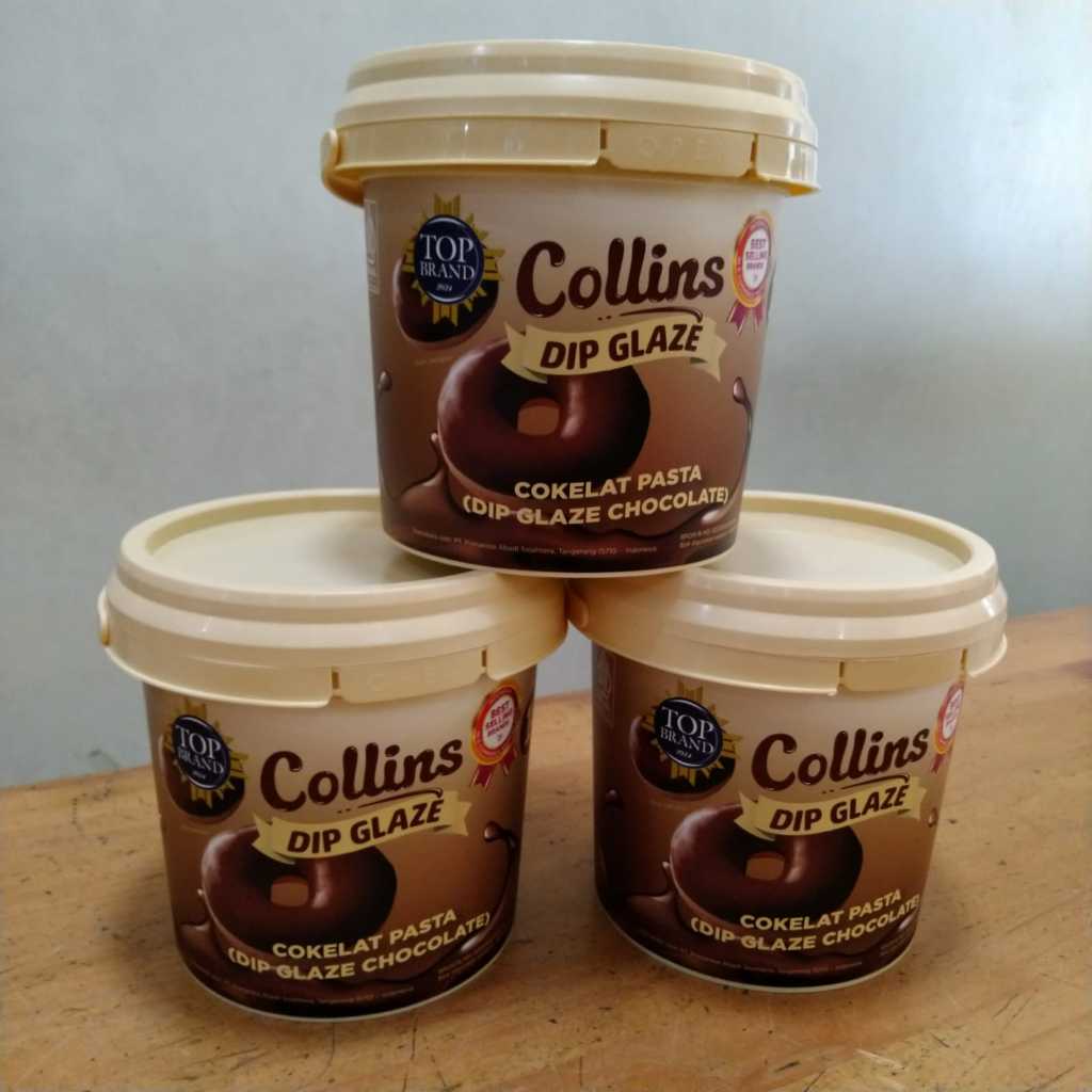 Pekanbaru Collins Dip Glaze Chocolate 1Kg