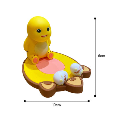 [littlecrab] Phone Holder Motif Nailong Dino Kuning Sandaran HP Tatakan Tablet Stand Unik Lucu