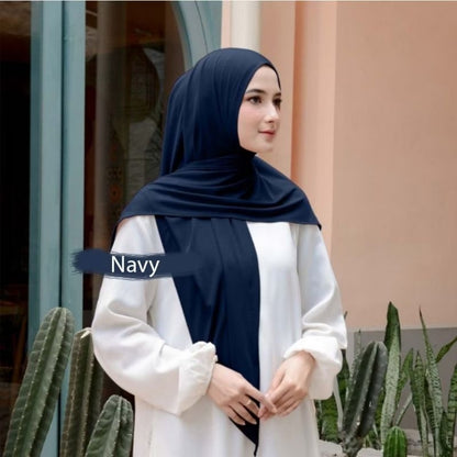 Pekanbaru Hijab Instan Segitiga Jersey Premium