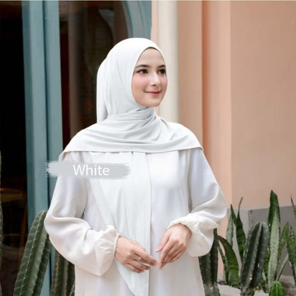 Pekanbaru Hijab Instan Segitiga Jersey Premium