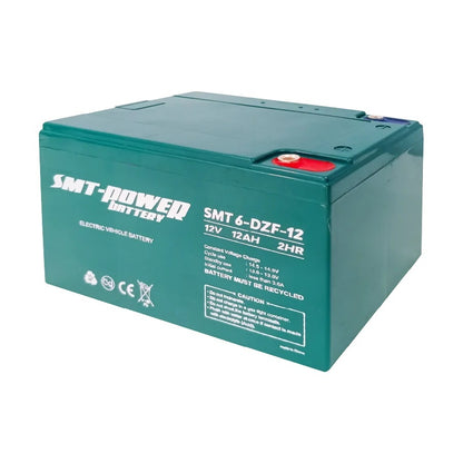 Pekanbaru Battery Kering Vrla/Aki Kering Vrla/Battery Ups Merk Smt 12V 12Ah Smt1212 - Smt 6-Dzf-12 2Hr Original Smt Power