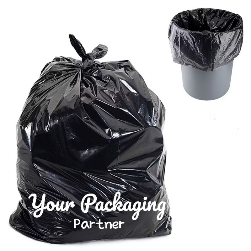 Pekanbaru Plastik Sampah 60X100Cm Hitam Besar/ Trash Bag/ Hd Kantong Sampah Jumbo Tidak