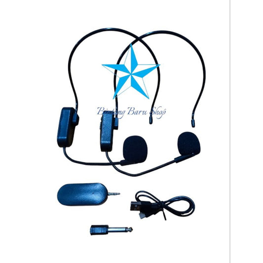 Pekanbaru Mic Bando Fleco M 102 / Headset Micropone Wireless