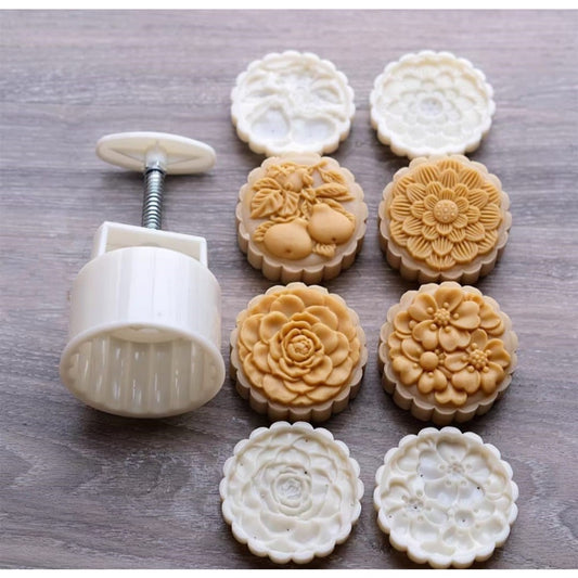 Pekanbaru Cetakan Mooncake / Kue Bulan Plastik Tebal 125Gr