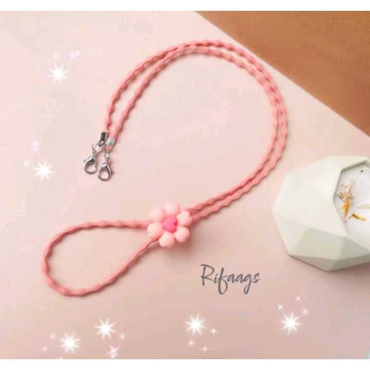 [YL] Strap Masker 2 in 1/ Kalung Masker / Kalung Gantungan Masker Multifungsi Bisa dipakai utk Hijab / Strap Masker Pita/Kalung Masker Hijab 2 in 1 Stap Masker Elastis Konektor Masker Boba