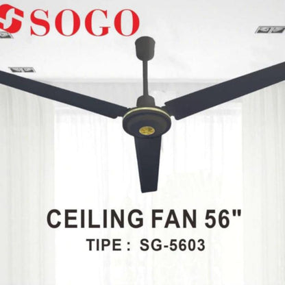 Pekanbaru Profan  - Ceiling Fan Profan 56" Pr-56E / Kipas Angin Gantung Profan Pr 56E