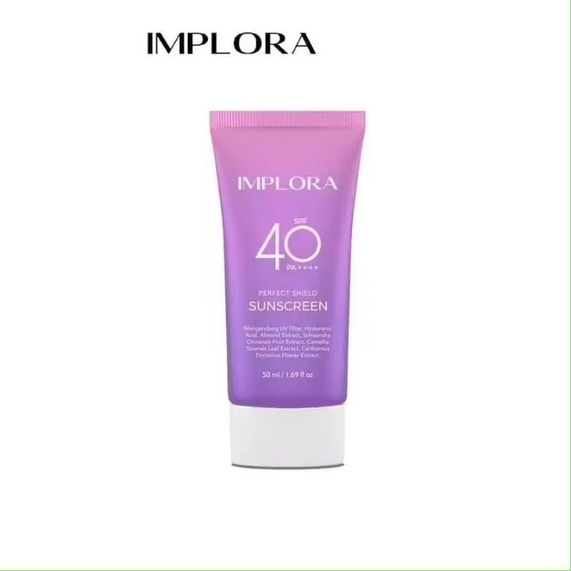 Pekanbaru Implora Perfect Shield Sunscreen Spf40 Pa++++ 50Ml