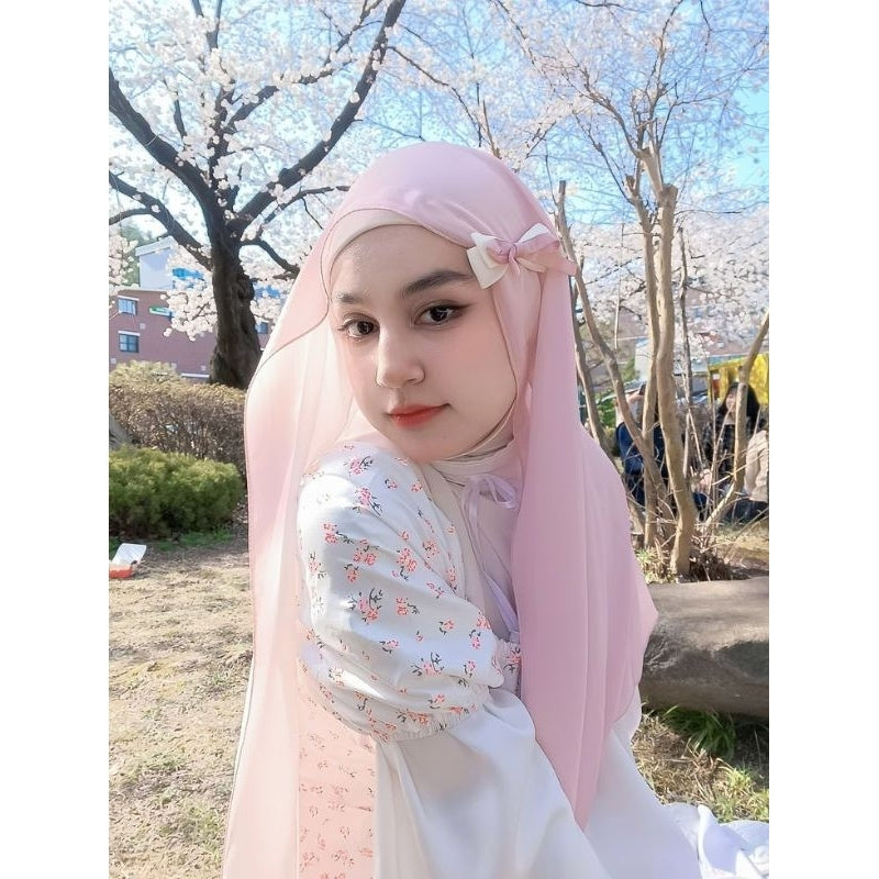 Pekanbaru Pita Hijab Aisyah / Bros Pita Aisyah