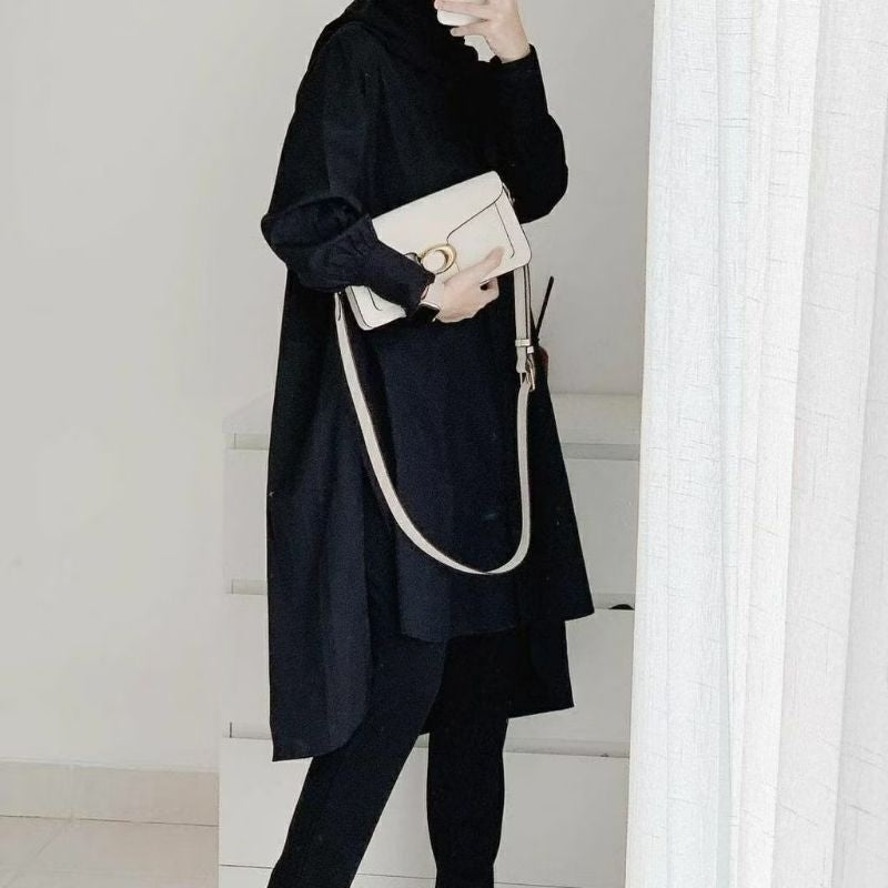 Pekanbaru Ailen Oversize Long Tunik / Hanley Long Shirt