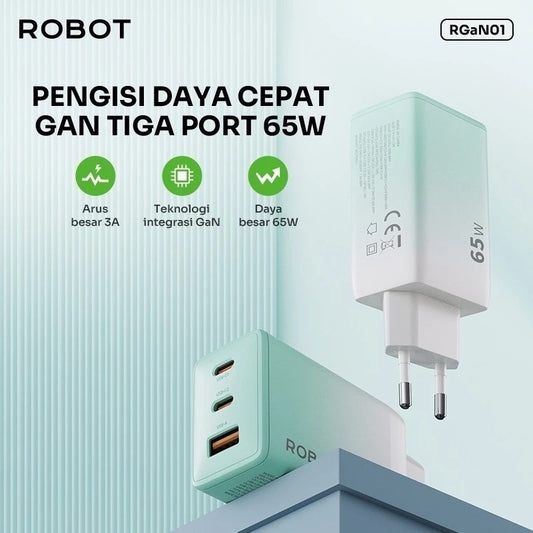 Pekanbaru Robot Rgan01 Fast Charger Iphone / Android / Matebook / (Host / Dock ) -  Nintendo Switch /