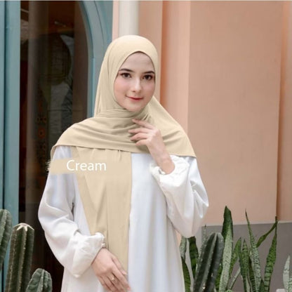 Pekanbaru Hijab Instan Segitiga Jersey Premium
