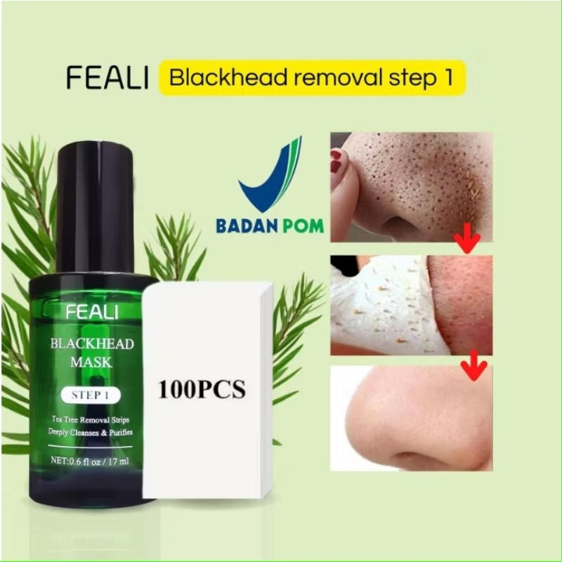 Pekanbaru Breylee Blackhead Komedo Step 1 Step 2
