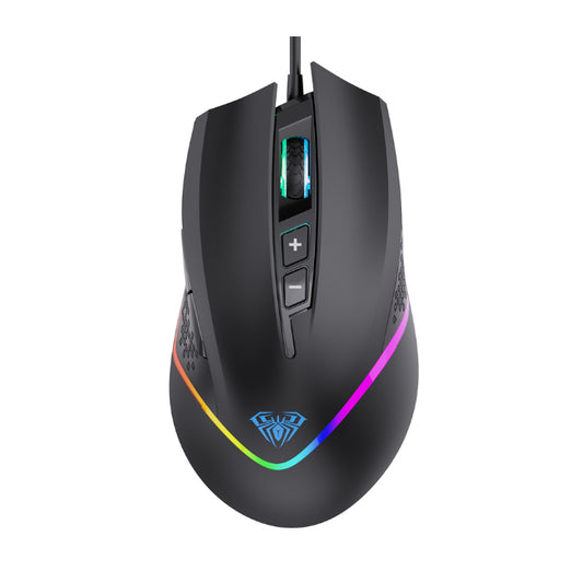 Pekanbaru Aula Gaming Mouse F805 Black