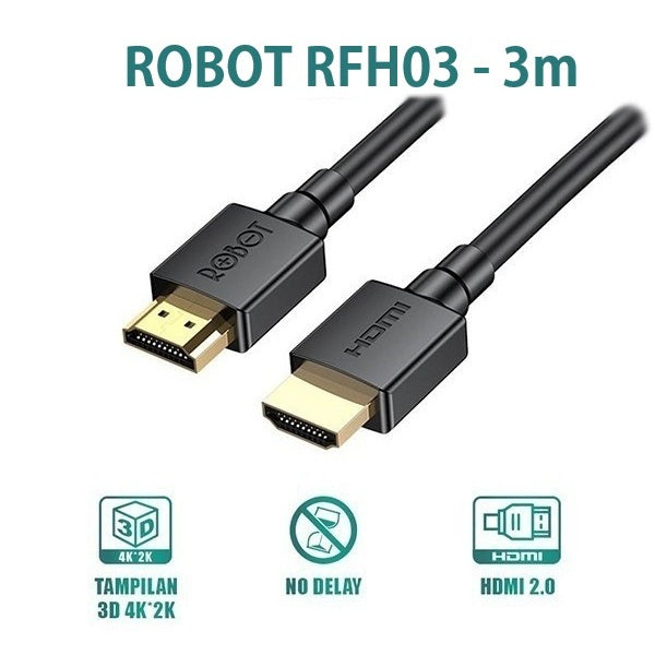 Pekanbaru Robot Hdmi Cable 1.5M / 3M / 5M / 10M