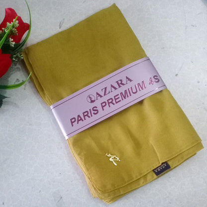 Pekanbaru Jilbab azara paris premium logo / Jilbab lotus (tanpa logo)kualitas kain azzara