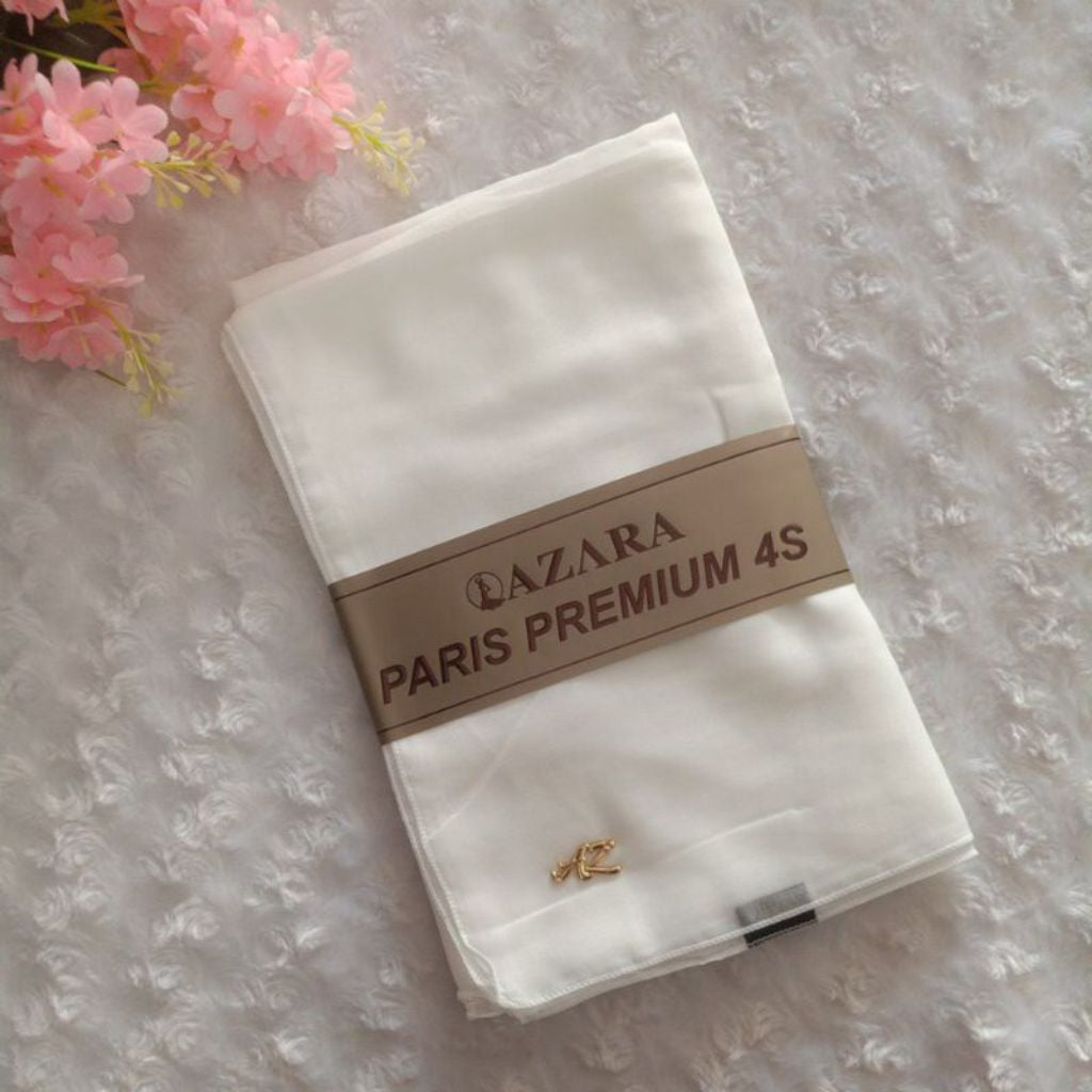 Pekanbaru Jilbab azara paris premium logo / Jilbab lotus (tanpa logo)kualitas kain azzara