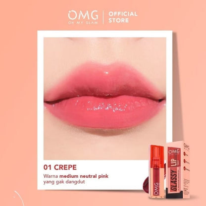 Pekanbaru Omg Glassy Lip Tint 2G Oh My Glam Lip Tint Warna Intense Tahan 12 Jam Skincare