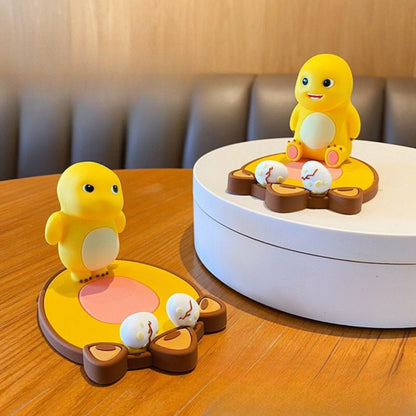[littlecrab] Phone Holder Motif Nailong Dino Kuning Sandaran HP Tatakan Tablet Stand Unik Lucu