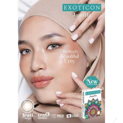 Pekanbaru New Jamilla Softlens Jamilla Normal 14.5 By Exoticon