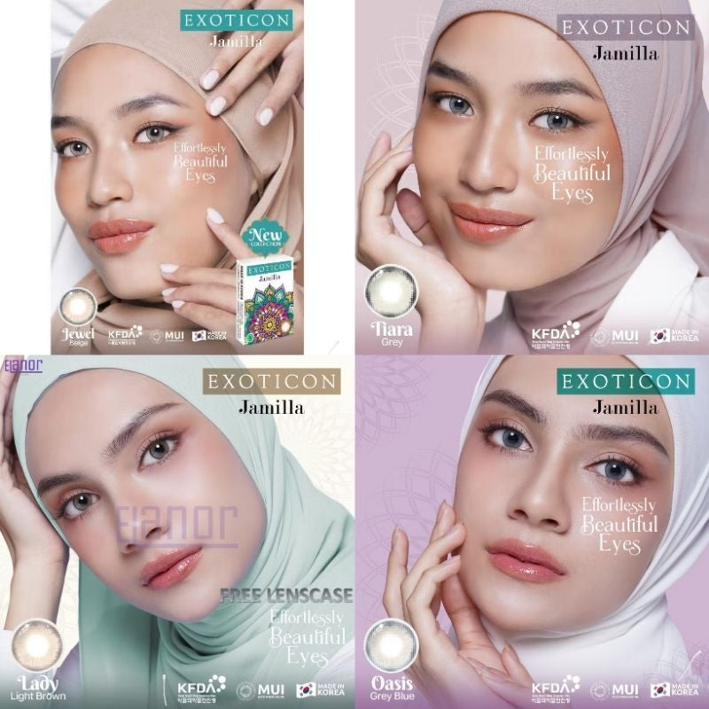 Pekanbaru New Jamilla Softlens Jamilla Normal 14.5 By Exoticon