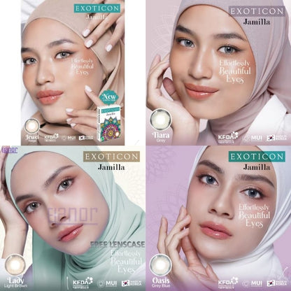 Pekanbaru New Jamilla Softlens Jamilla Normal 14.5 By Exoticon
