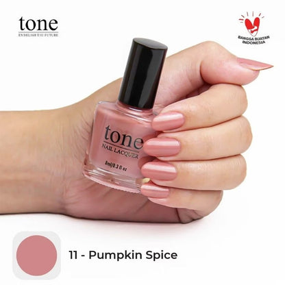 Pekanbaru Lacquer Kutek Tone Nail  Nude Halal Murah 8Ml | Cat Kuku Tone Nail Polish 8Ml