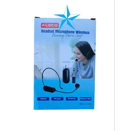 Pekanbaru Mic Bando Fleco M 102 / Headset Micropone Wireless