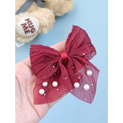 Pekanbaru Pita Hijab Lila / Pita Rambut Lila