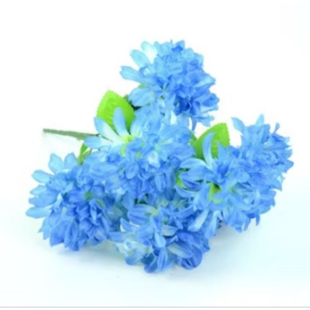 Pekanbaru Bunga Pompom Mum Dandelion Premium Bunga Plastik Bunga Artificial Bunga Palsu Bunga Hias