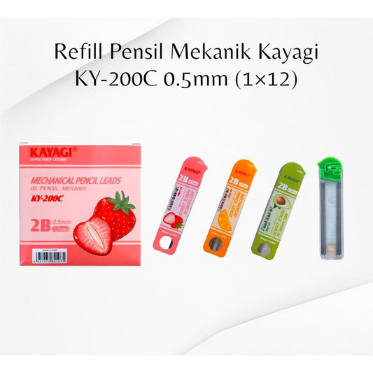 Pekanbaru Refil Pensil Mekanik Kayagi /Isi Ulang Pensil Mekanik 0.5Mm