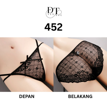 Pekanbaru [] Celana Dalam Dnt-3 Wanita Seksi Free Size 16 Motif Seksi