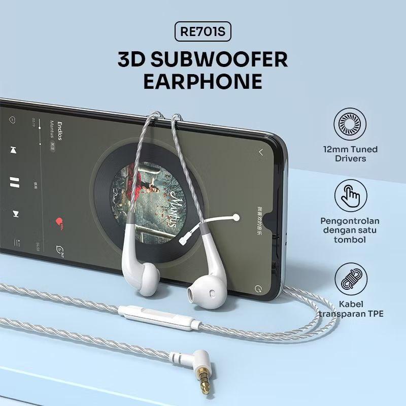 Pekanbaru Robot Re701 S Earphones